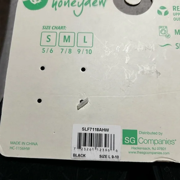 Honeydew Intimates Classic Black Slippers - Picture 4 of 5